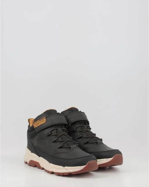 Botines Geox J Flexyper Plus Boy J36Lcg Negro