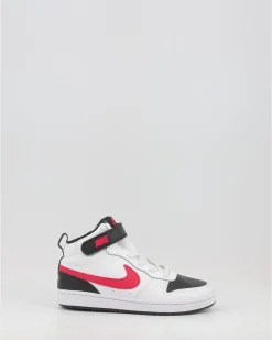 Botines Nike Court Borough Mid Cd7783-110 Blanco