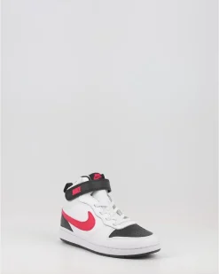 Botines Nike Court Borough Mid Cd7783-110 Blanco