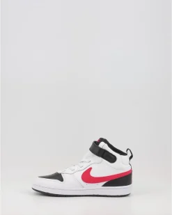 Botines Nike Court Borough Mid Cd7783-110 Blanco