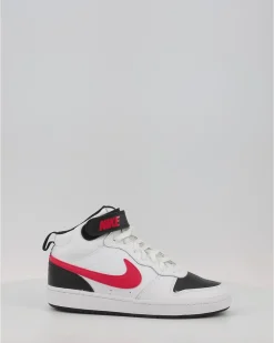 Botines Nike Court Borough Mid Cd7782-110 Blanco