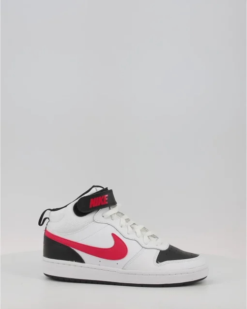 Botines Nike Court Borough Mid Cd7782-110 Blanco