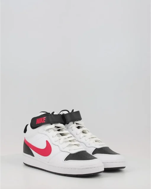 Botines Nike Court Borough Mid Cd7782-110 Blanco