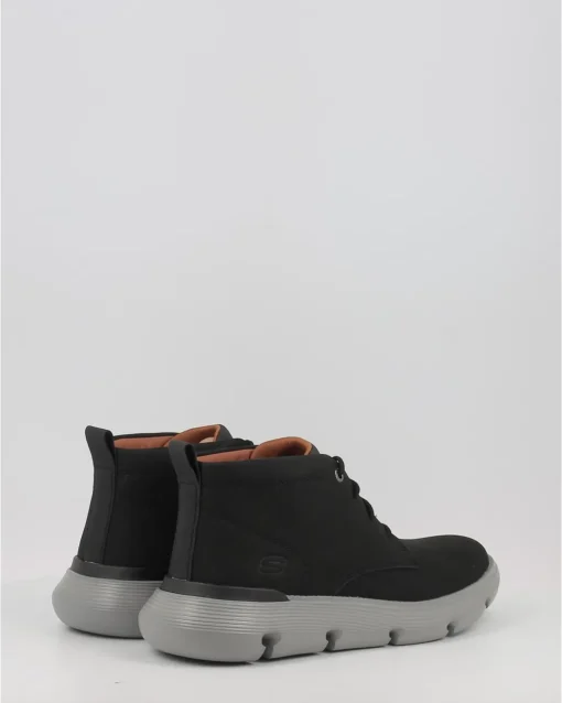 Botines Skechers Garza - Fontaine 204903 Negro