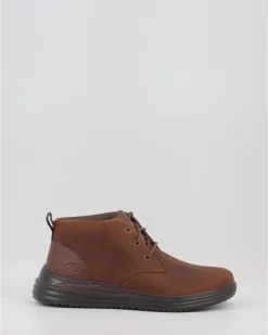 Botines Skechers Proven - Yermo 204670 Cuero