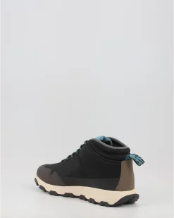 Botines Timberland Winsor Trail Mid Fabric Wp Negro