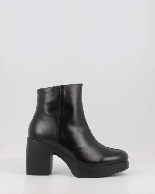 Botines Wonders H-4902 Negro