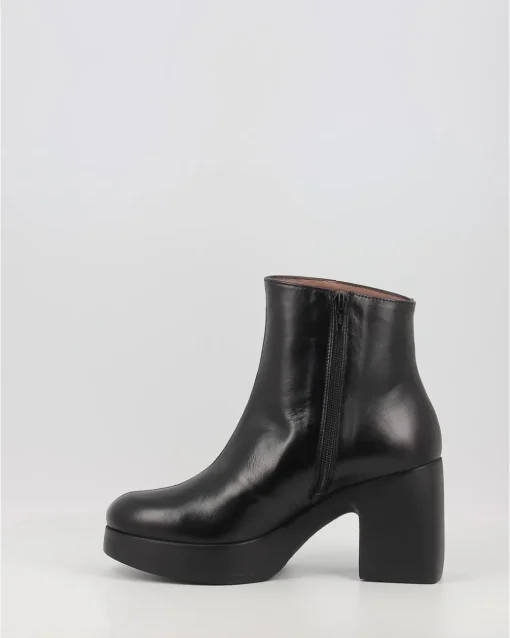 Botines Wonders H-4902 Negro