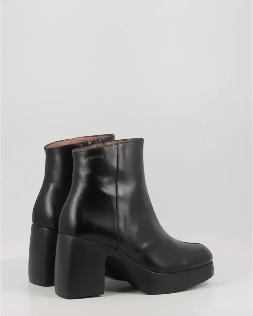 Botines Wonders H-4902 Negro