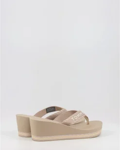 Chanclas Tommy Hilfiger Tommy Webbing H Wedge Sandal Verde