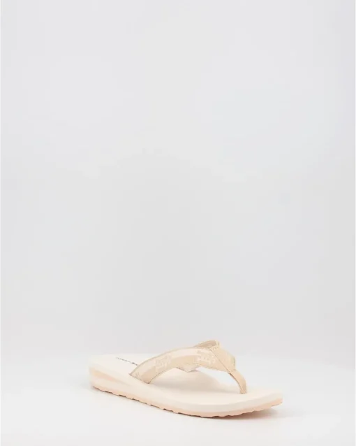 Chanclas Tommy Hilfiger Th Colorblock Webbing Sandal Beig