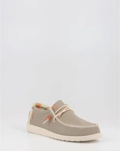 Náuticos Hey Dude Wally Eco Sox Marron