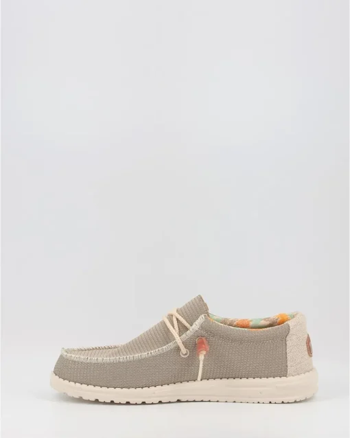Náuticos Hey Dude Wally Eco Sox Marron