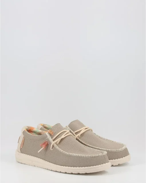 Náuticos Hey Dude Wally Eco Sox Marron