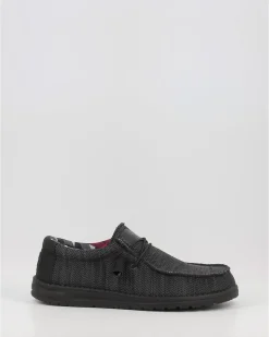 Náuticos Hey Dude Wally Sox Negro