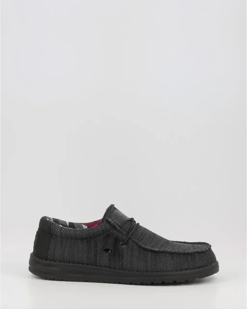 Náuticos Hey Dude Wally Sox Negro