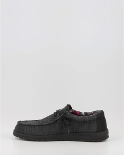 Náuticos Hey Dude Wally Sox Negro