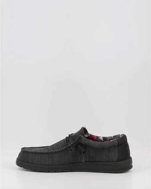 Náuticos Hey Dude Wally Sox Negro