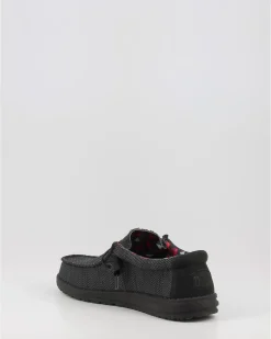 Náuticos Hey Dude Wally Sox Negro