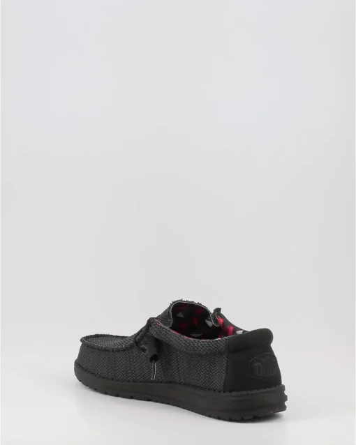Náuticos Hey Dude Wally Sox Negro