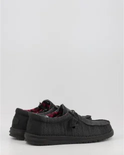 Náuticos Hey Dude Wally Sox Negro