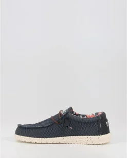 Náuticos Hey Dude Wally Sox Azul