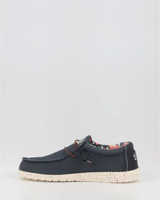 Náuticos Hey Dude Wally Sox Azul