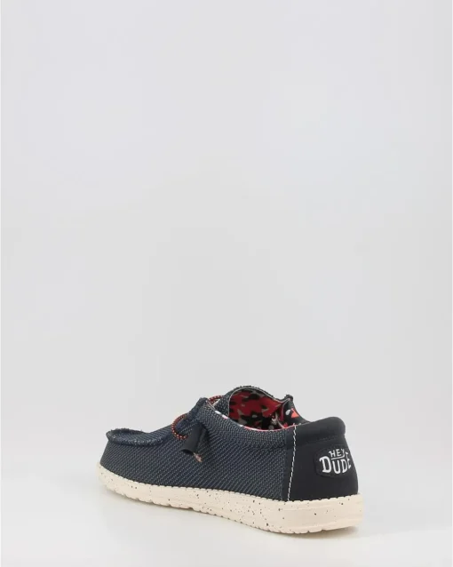 Náuticos Hey Dude Wally Sox Azul