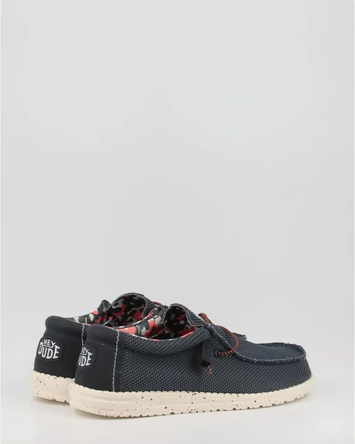 Náuticos Hey Dude Wally Sox Azul
