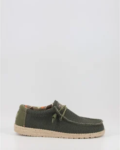 Náuticos Hey Dude Wally Sox Verde