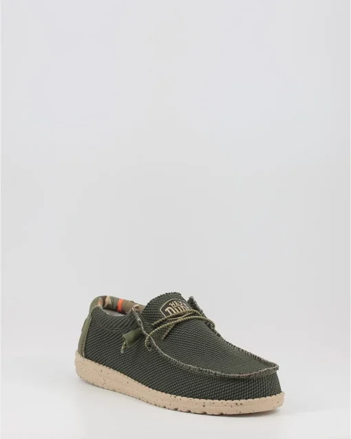 Náuticos Hey Dude Wally Sox Verde