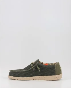 Náuticos Hey Dude Wally Sox Verde