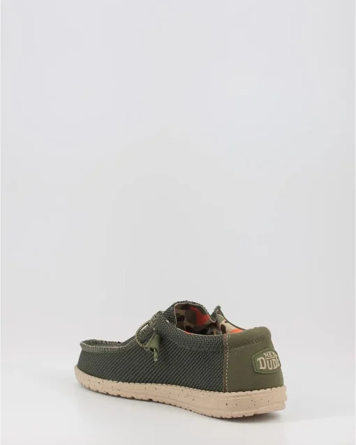 Náuticos Hey Dude Wally Sox Verde