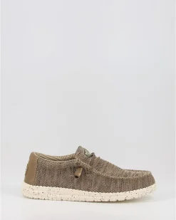 Náuticos Hey Dude Wally Sox Marron