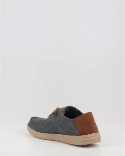 Náuticos Skechers Relaxed Fit Melson - Planon 210116 Azul