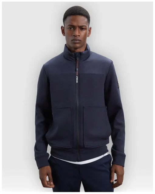 Plumiferos Ecoalf Bezeaalf Sweatshirt Man Azul