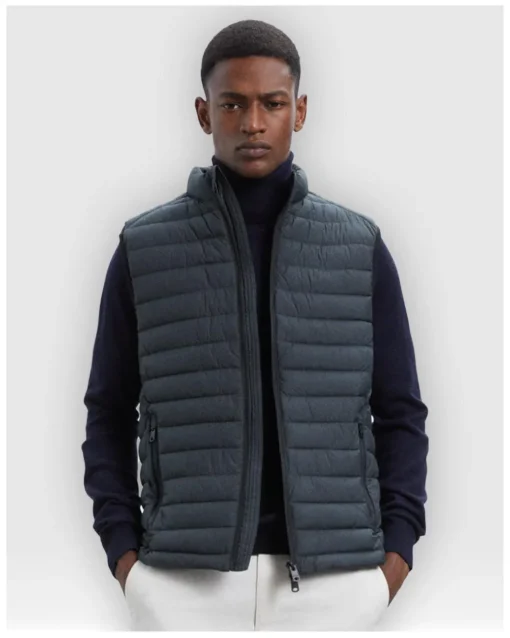 Plumiferos Ecoalf Cardiffalf Vest Man Verde
