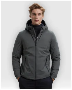 Plumiferos Ecoalf Cartesalf Jacket Man Verde