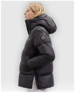Plumiferos Ecoalf Fujialf Jacket Woman Negro
