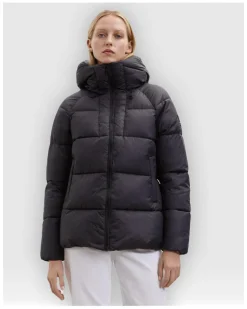 Plumiferos Ecoalf Fujialf Jacket Woman Negro
