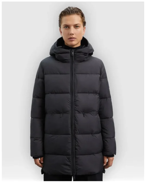 Plumiferos Ecoalf Marangualf Jacket Woman Negro