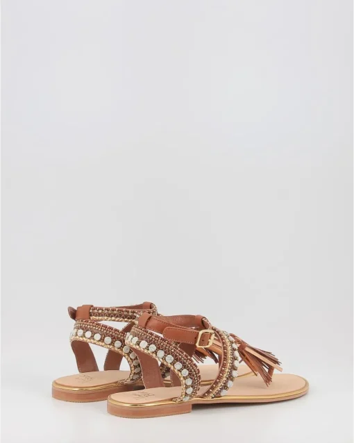 Sandalias Alma Blue 1306 Cuero