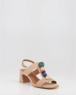 Sandalias Alpe Femme 2585 Cuero