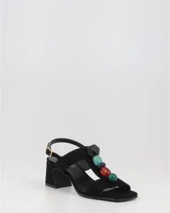 Sandalias Alpe Femme 2585 Negro
