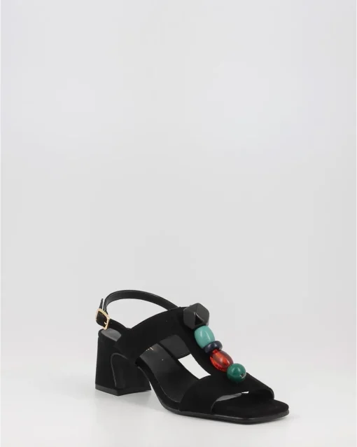 Sandalias Alpe Femme 2585 Negro