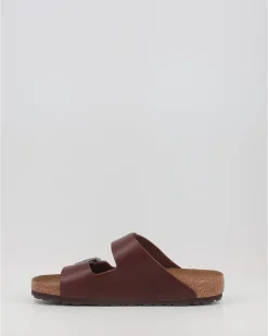 Sandalias Birkenstock Arizona Le Vintage Wood Roast Bg Marron