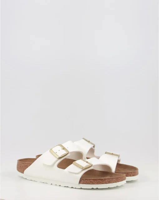 Sandalias Birkenstock Arizona Bf Blanco