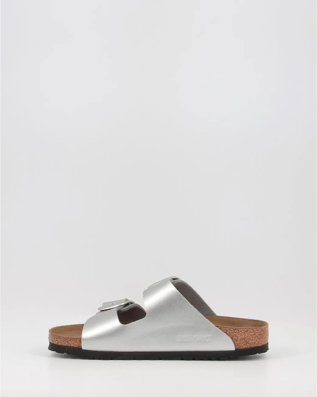 Sandalias Birkenstock Arizona Big Buckle Bf Plata