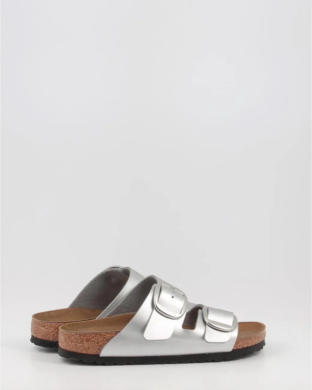 Sandalias Birkenstock Arizona Big Buckle Bf Plata