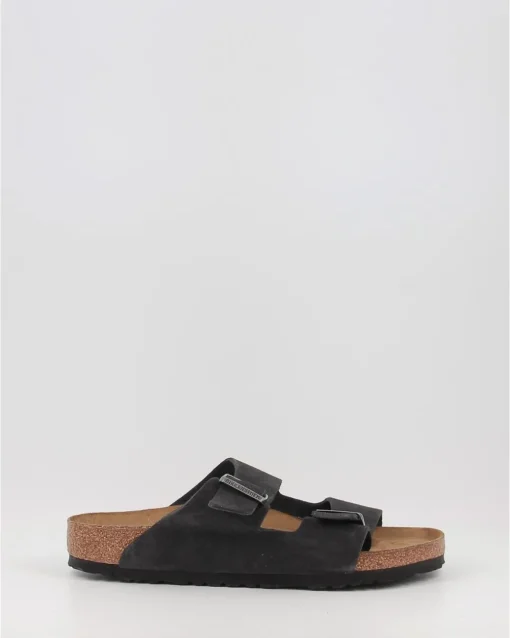Sandalias Birkenstock Arizona Vl Sfb Gris
